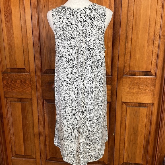 Portocruz Cheetah Sleeveless Button up Rayon Shift Swim Cover-up Beach Dress XL - Picture 4 of 9